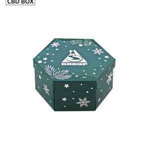 Hexagon Shape Gift Boxes Customised Design